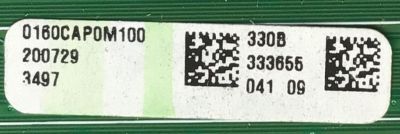 KIT DE TARJETAS PARA TV VIZIO / MAIN 0160CAP0M100 / 1P-019CC01-4011 / CAROV MAIN BD / FUENTE 09-60CAP0M0-00 / 1P-1198X01-1010 / 4T-C60BK2UD / PANEL SD600DUA-5 / MODELO V605-H3 LFTRA3 - Imagen 4